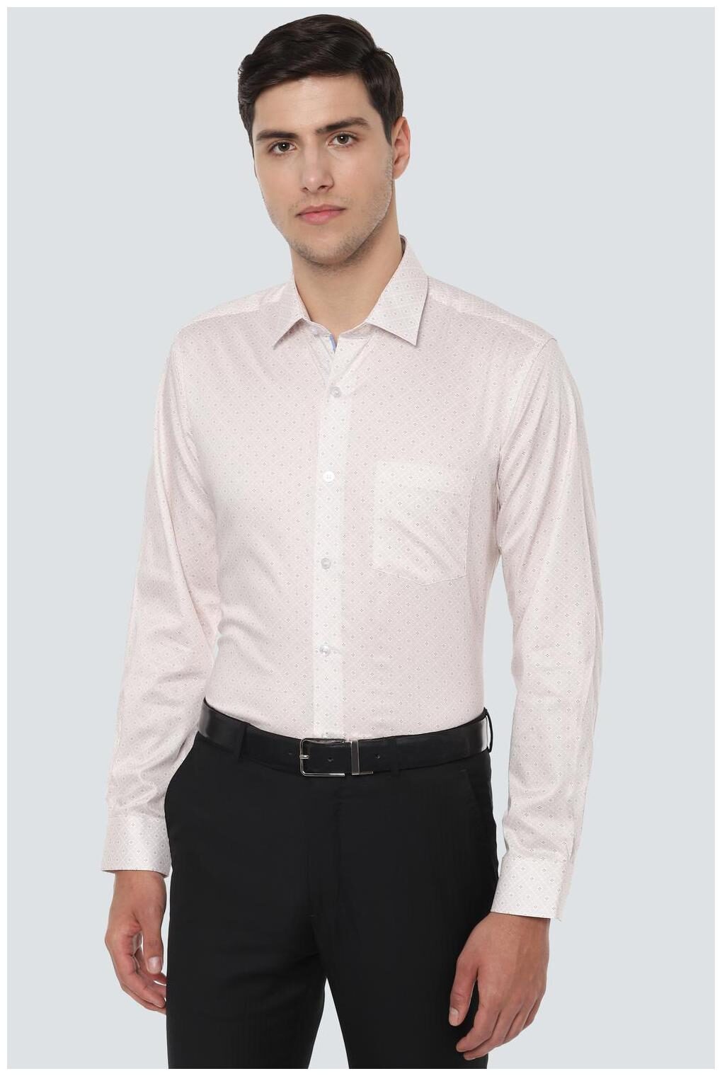 

Louis Philippe Men Slim fit Formal Shirt - White