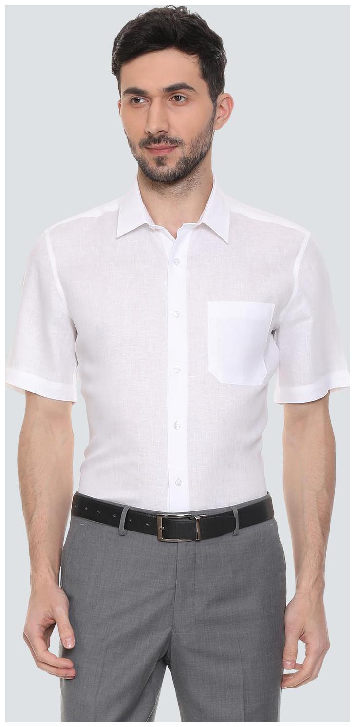 

Louis Philippe Men Slim fit Formal Shirt - White