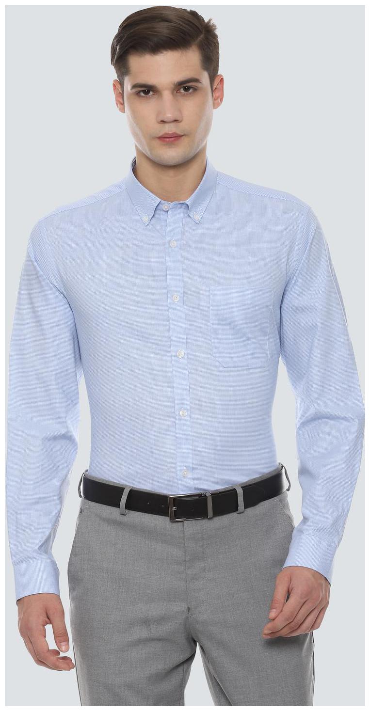 

Louis Philippe Men Slim fit Formal Shirt - Blue