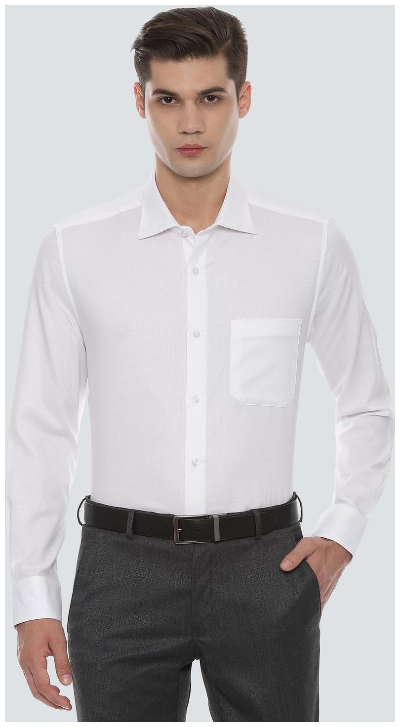 

Louis Philippe Men Regular fit Formal Shirt - White