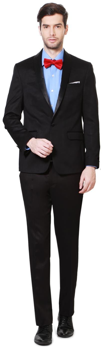 

Louis Philippe Black Two Piece Suit