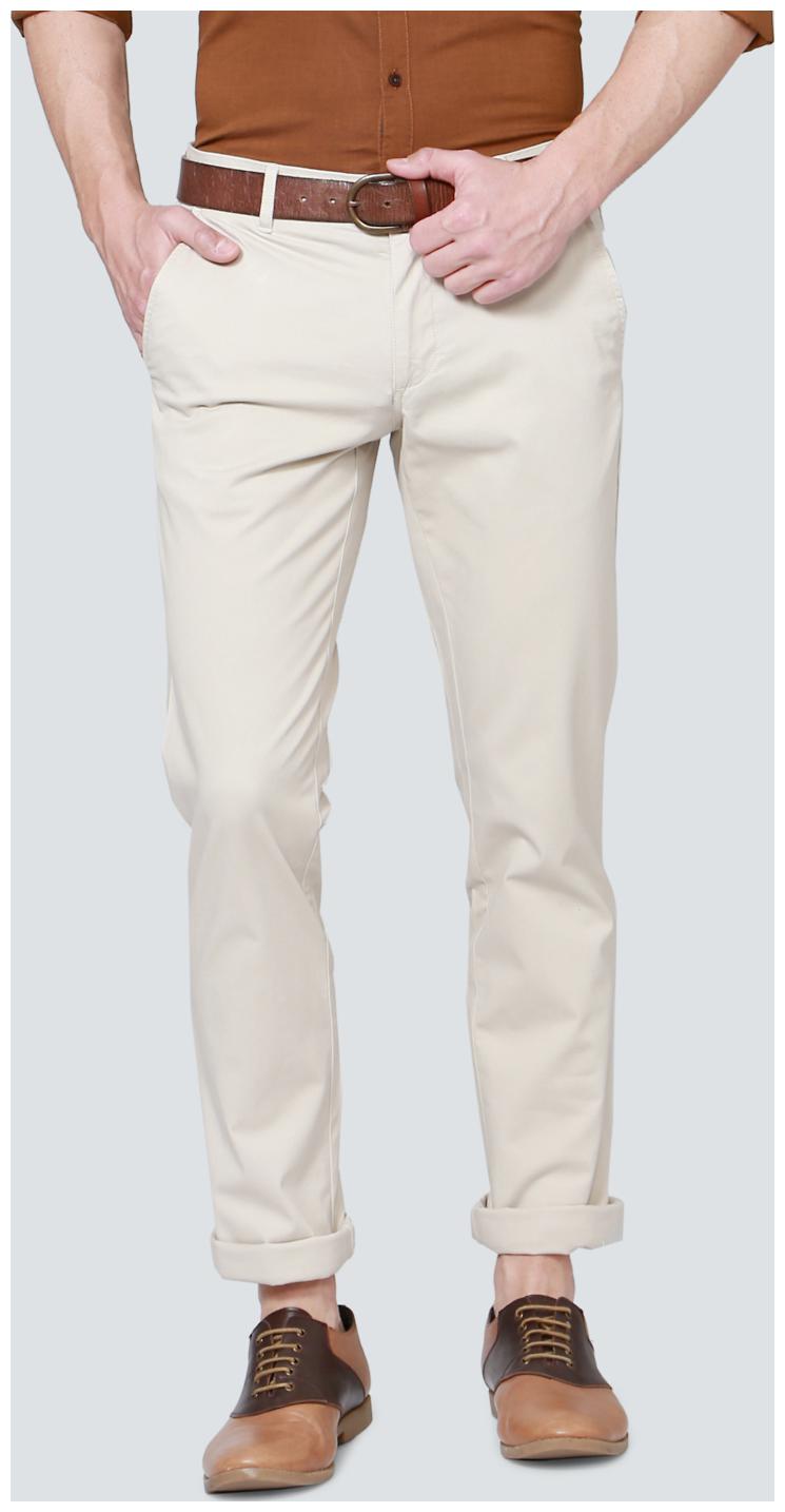 

Louis Philippe Beige Trousers