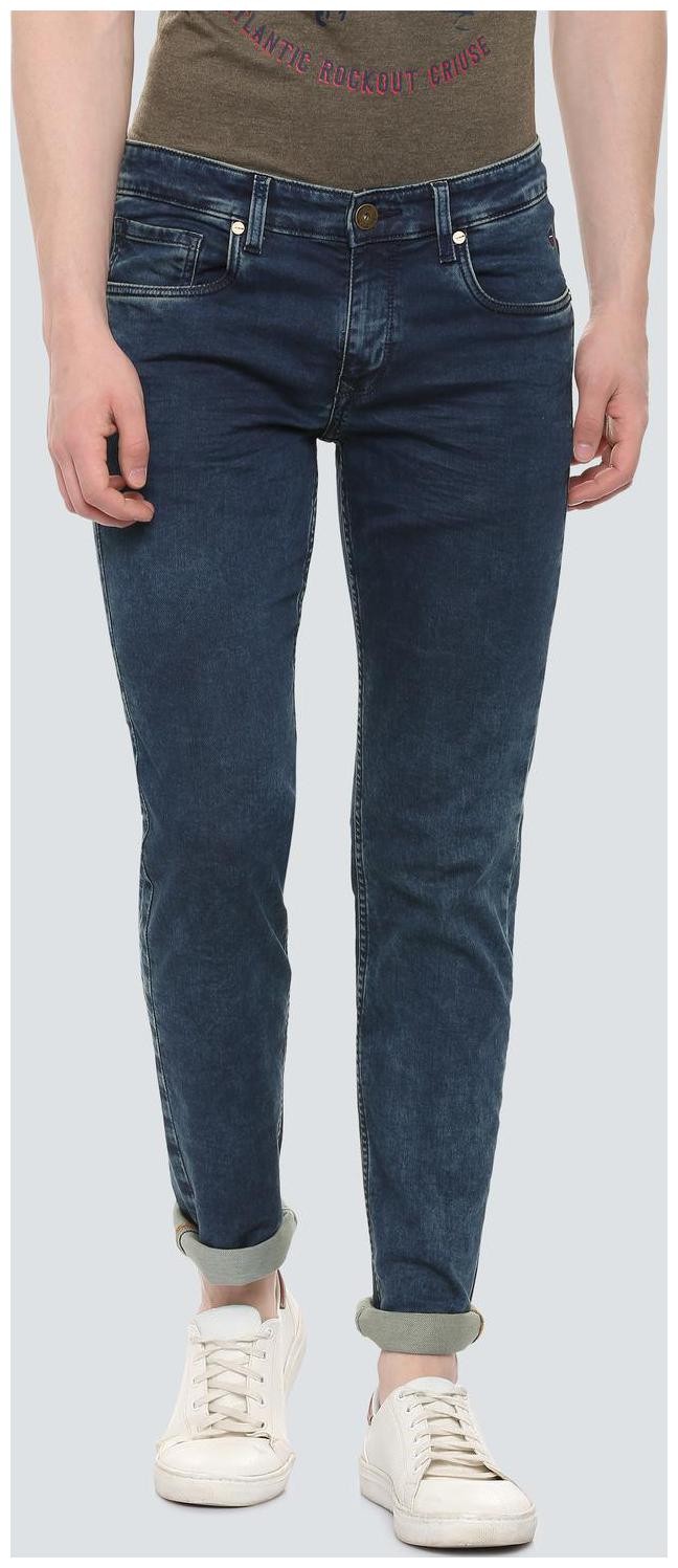 

Louis Philippe Men Blue Slim Fit Jeans
