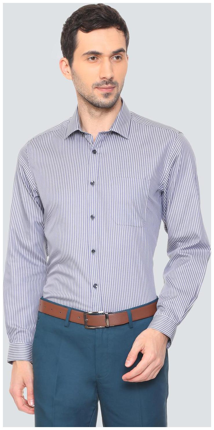 

Louis Philippe Men Slim fit Formal Shirt - Blue