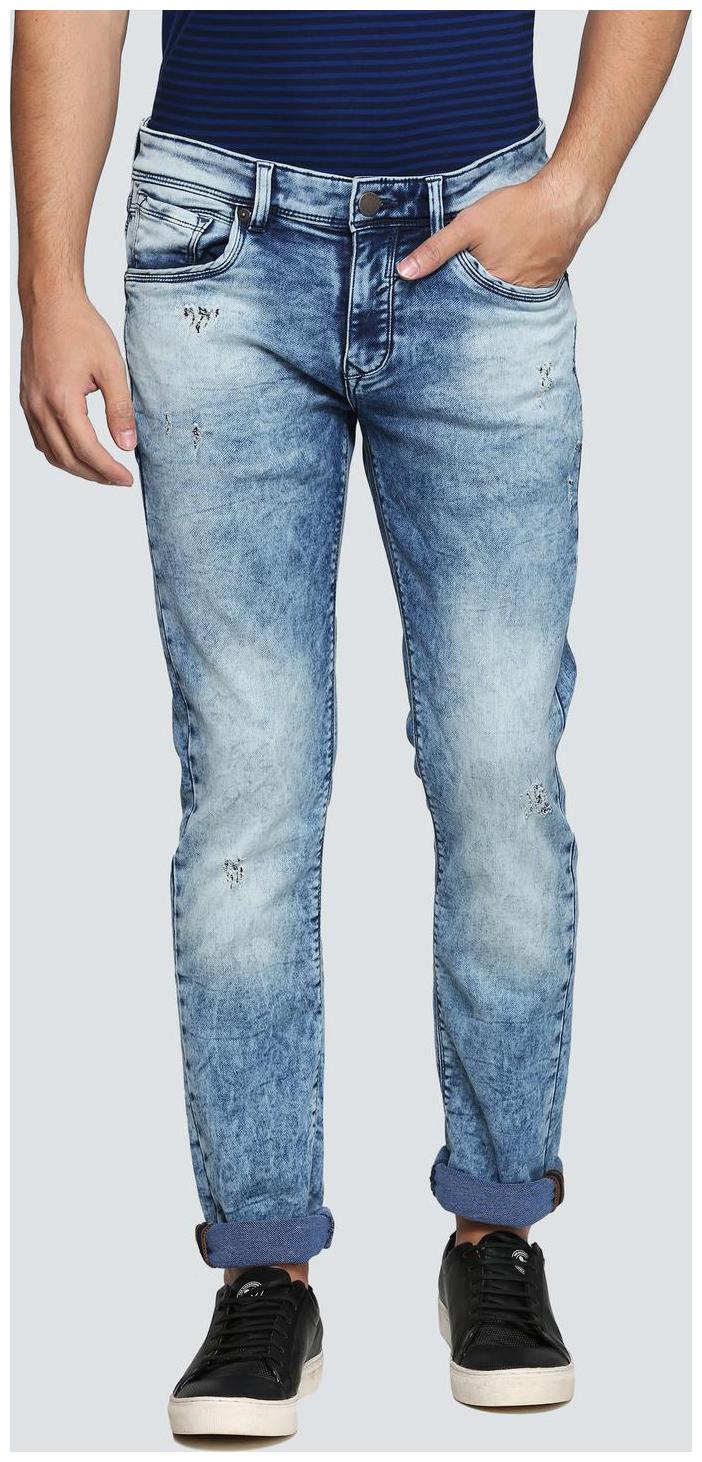 

Louis Philippe Men Blue Slim Fit Jeans