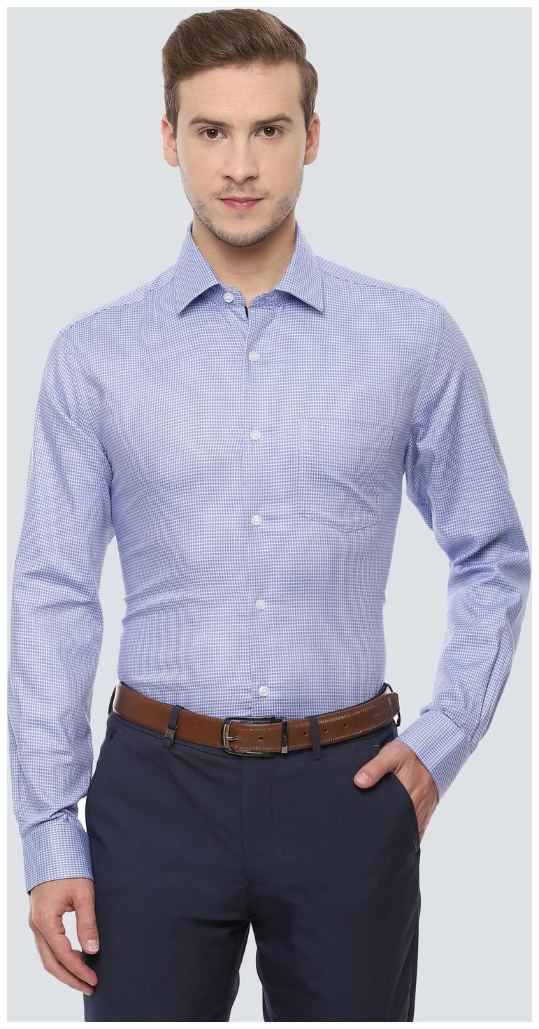 

Louis Philippe Men Slim fit Formal Shirt - Blue