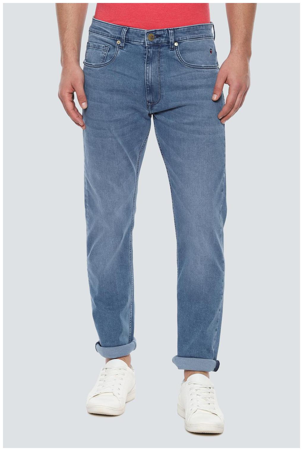 

Louis Philippe Men Blue Regular Fit Jeans
