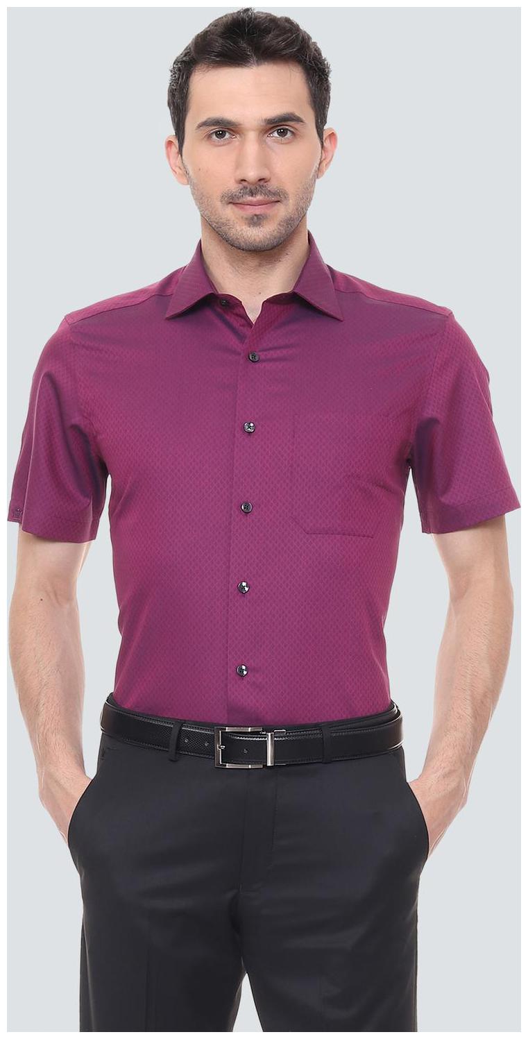 

Louis Philippe Men Regular fit Formal Shirt - Pink