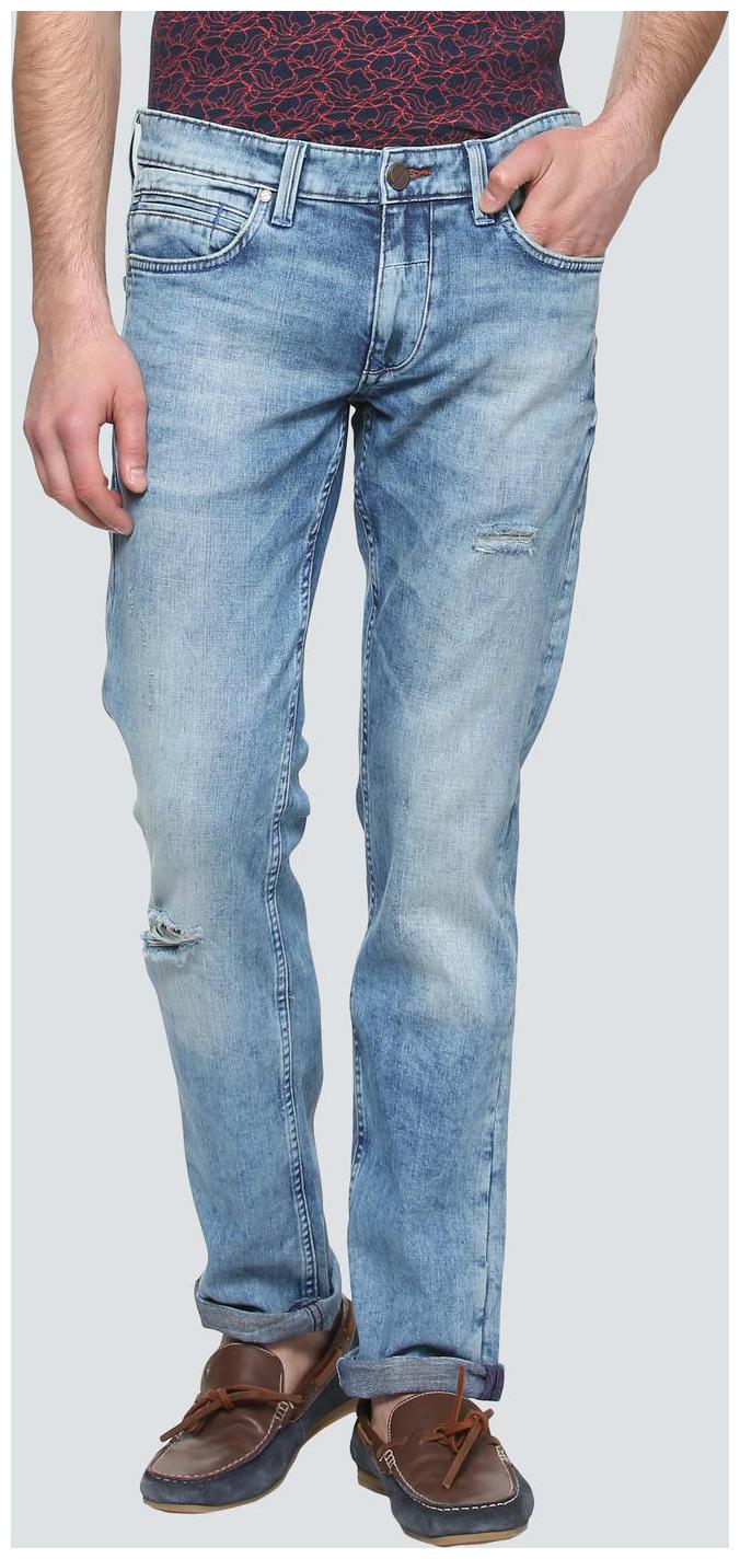 

Louis Philippe Men Blue Slim Fit Jeans