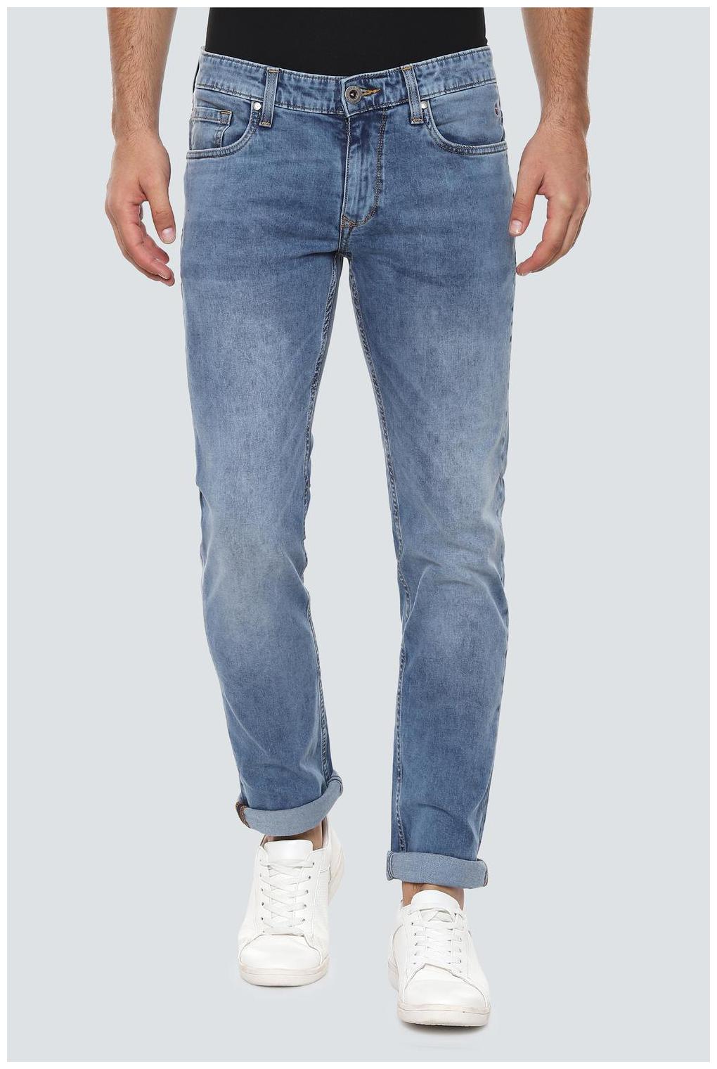 

Louis Philippe Men Blue Slim Fit Jeans