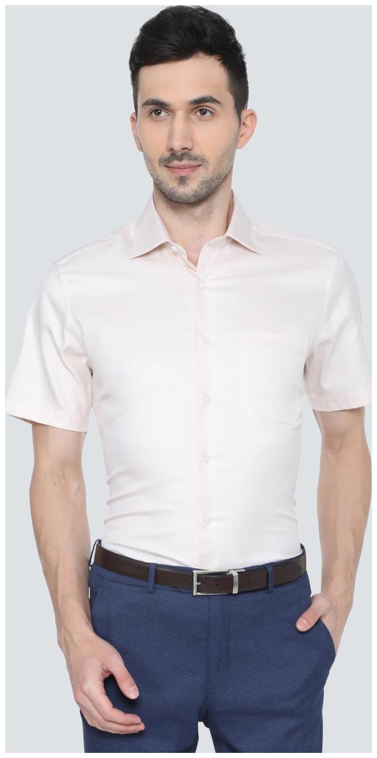 

Louis Philippe Men Regular fit Formal Shirt - Pink