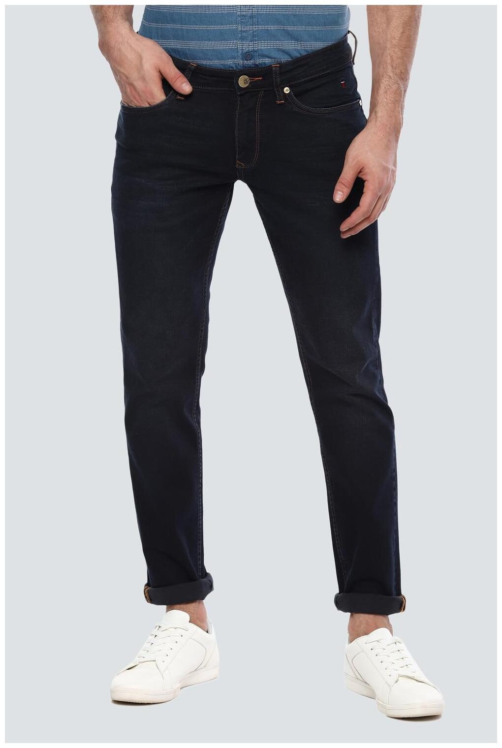 

Louis Philippe Men Blue Slim Fit Jeans