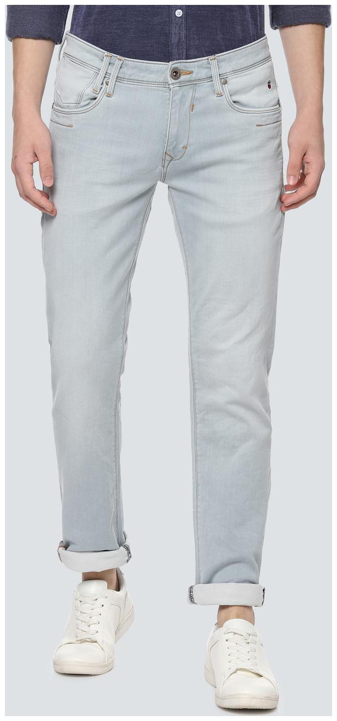 

Louis Philippe Men Grey Slim Fit Jeans