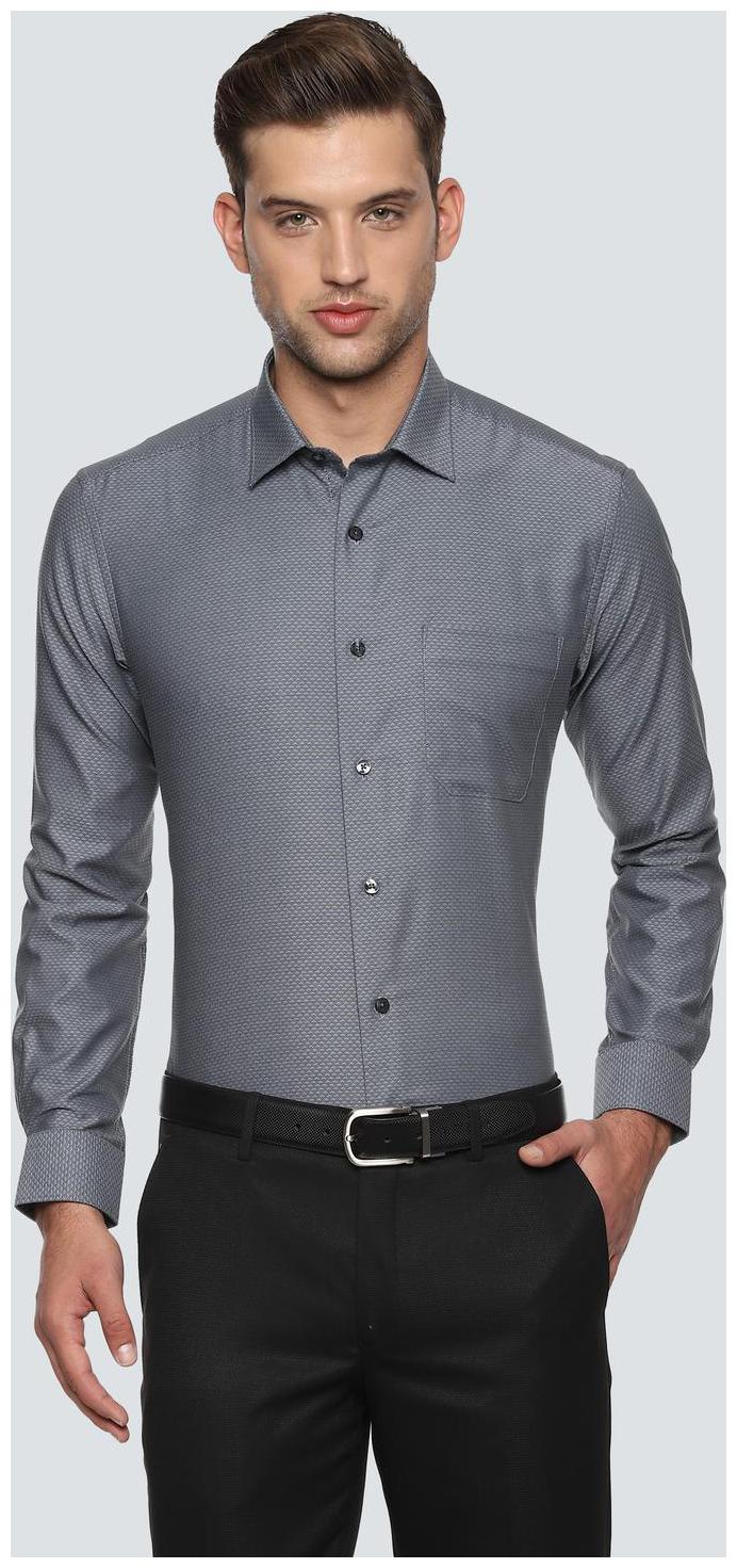 

Louis Philippe Men Slim fit Formal Shirt - Grey