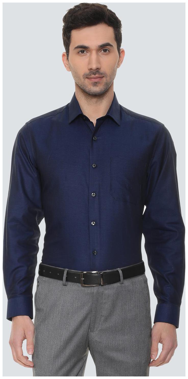 

Louis Philippe Men Slim fit Formal Shirt - Blue