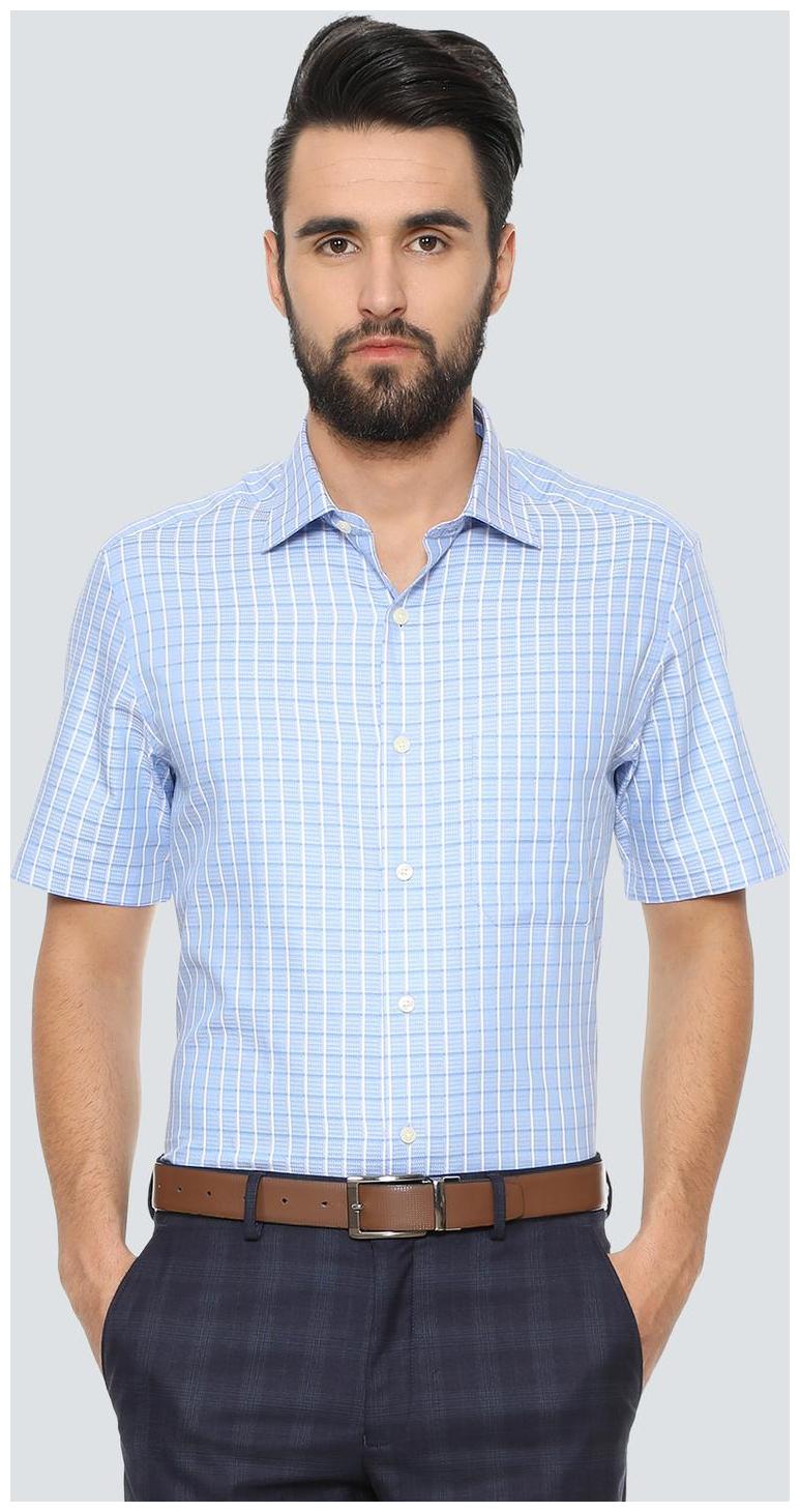 

Louis Philippe Men Slim fit Formal Shirt - Blue