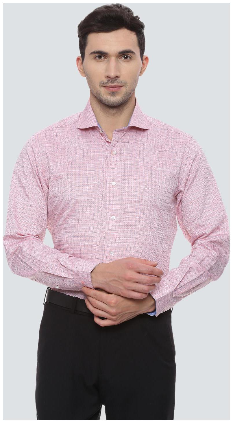 

Louis Philippe Men Slim fit Formal Shirt - Pink