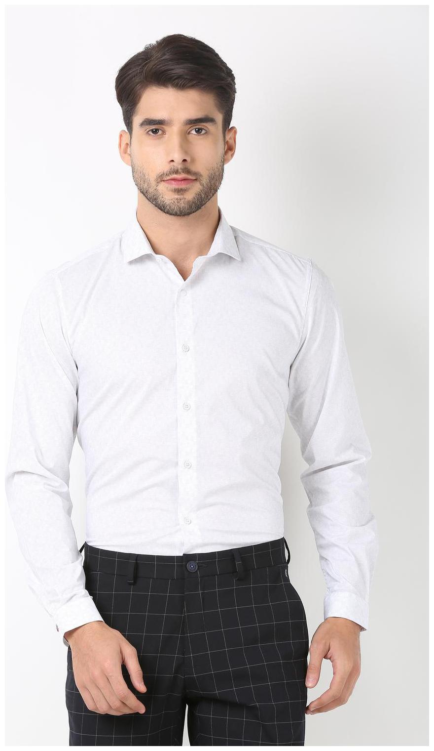 

Louis Philippe Men Slim fit Formal Shirt - White