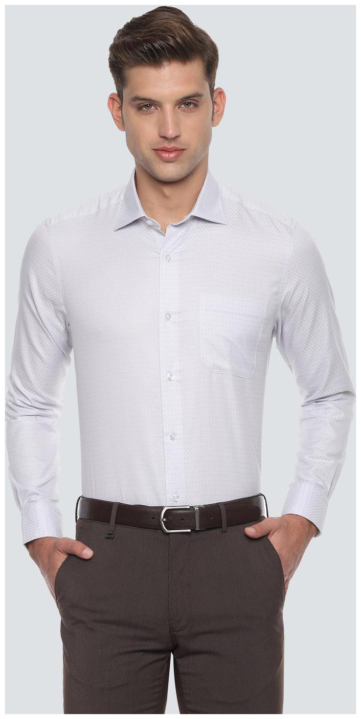 

Louis Philippe Men Regular fit Formal Shirt - White