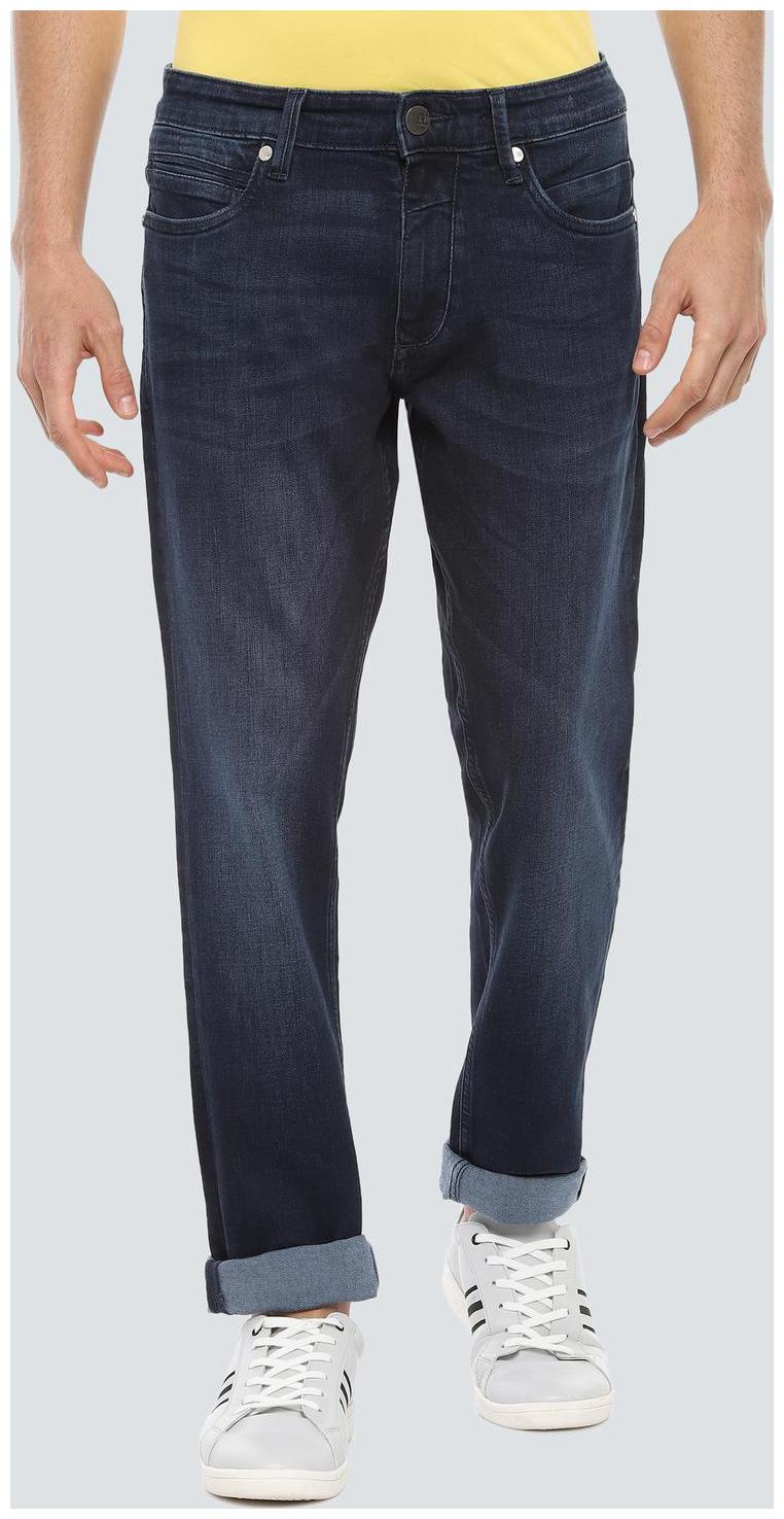 

Louis Philippe Men Navy Blue Slim Fit Jeans