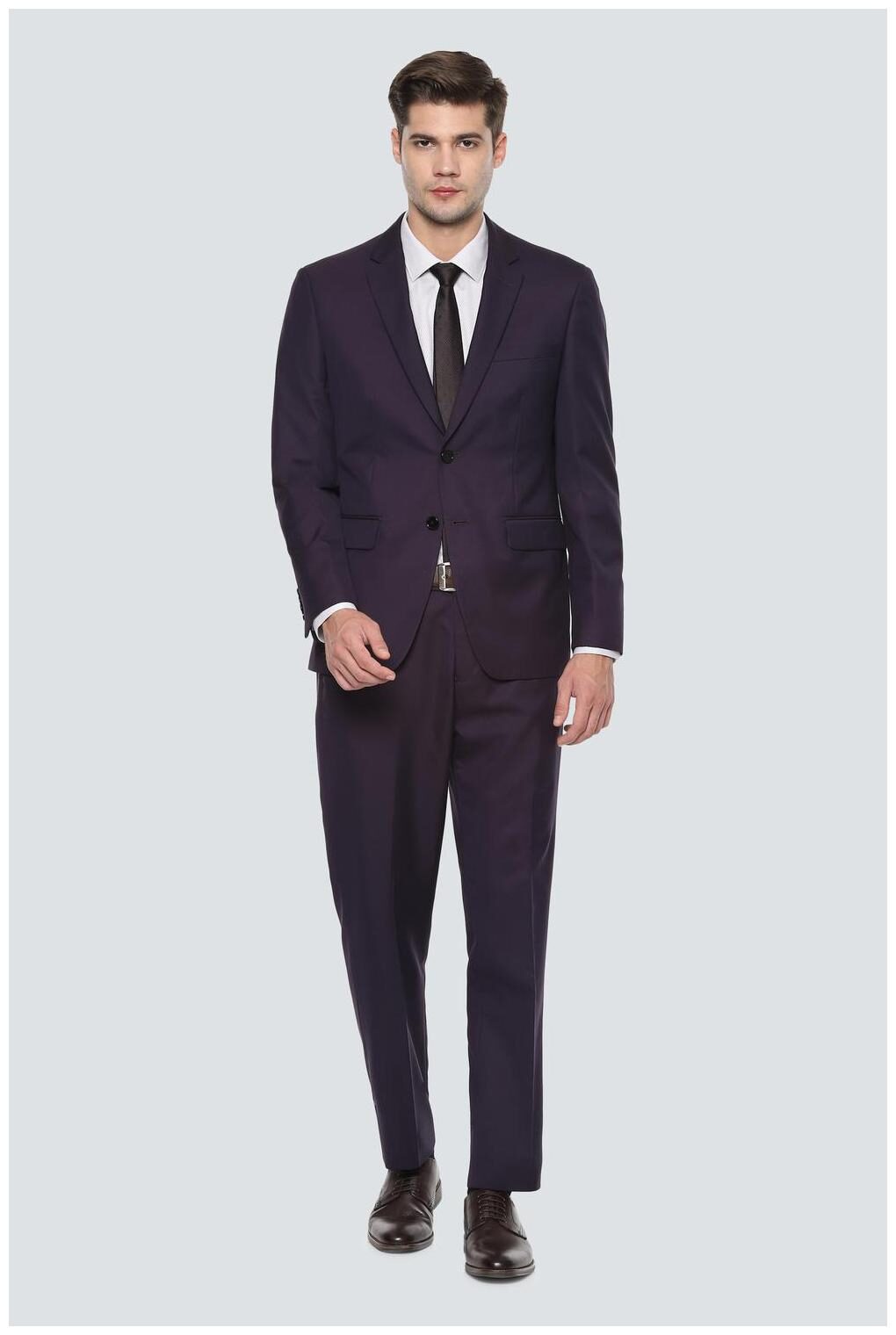 

Louis Philippe Purple Two Piece Suit
