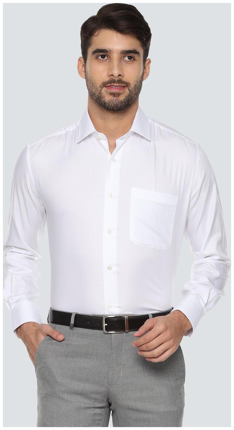 

Louis Philippe Men Regular fit Formal Shirt - White
