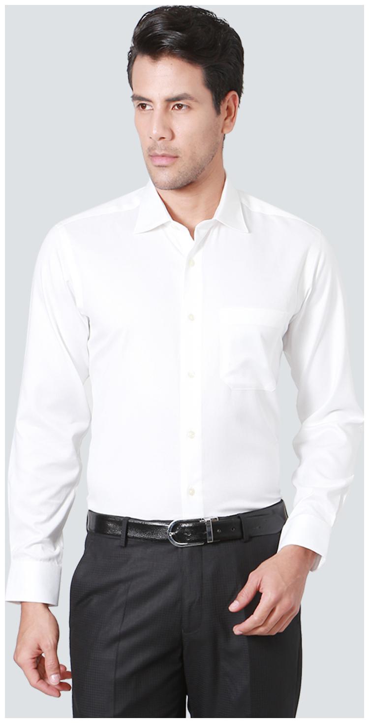 

Louis Philippe Men Slim fit Formal Shirt - White