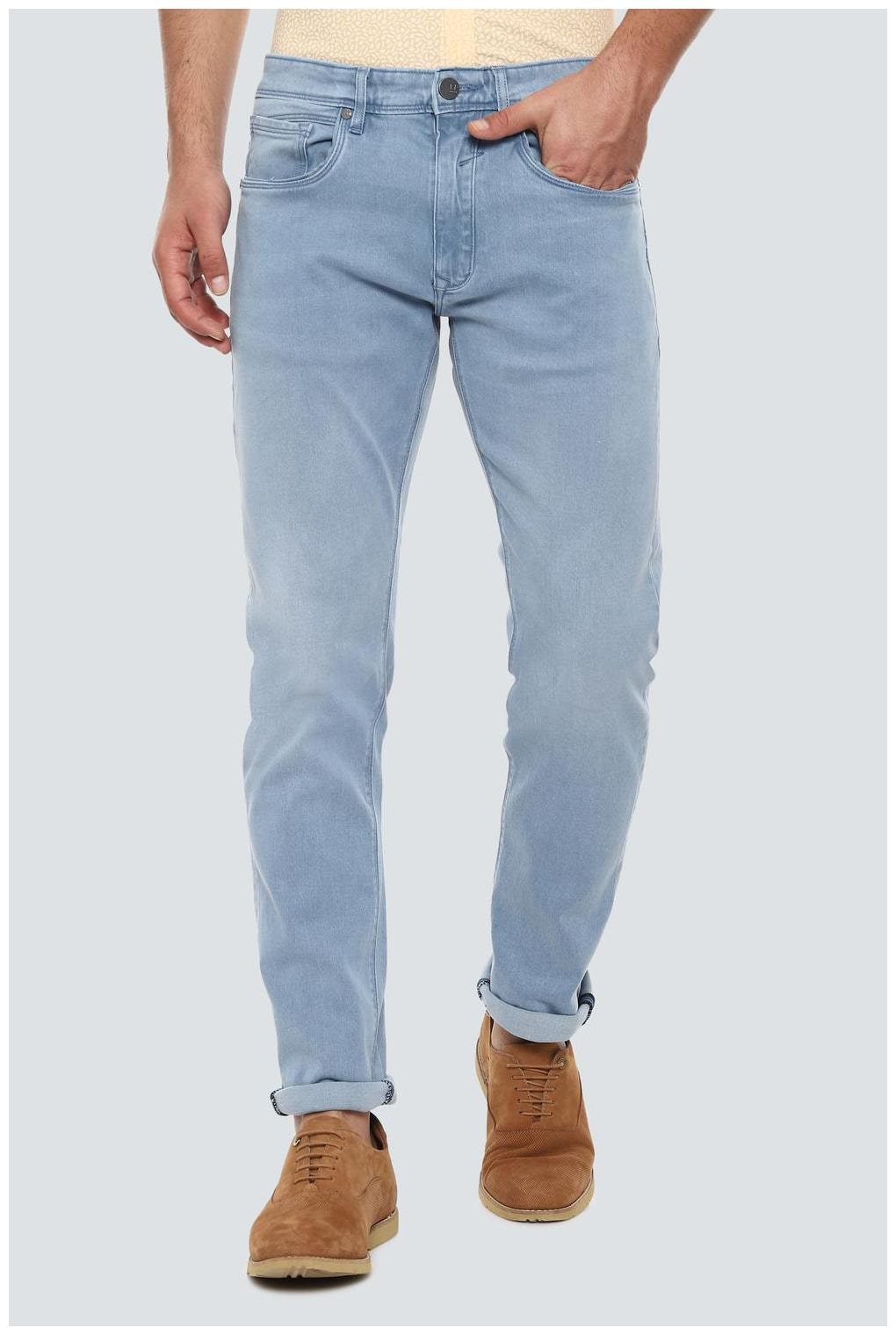 

Louis Philippe Men Blue Regular Fit Jeans