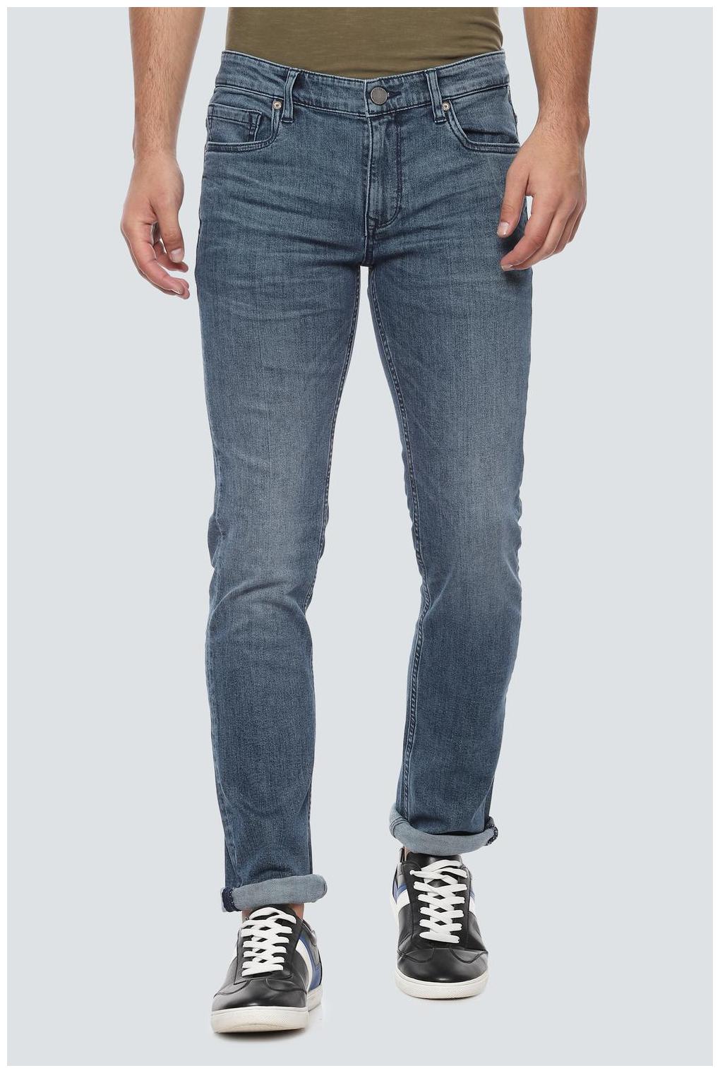 

Louis Philippe Men Blue Slim Fit Jeans