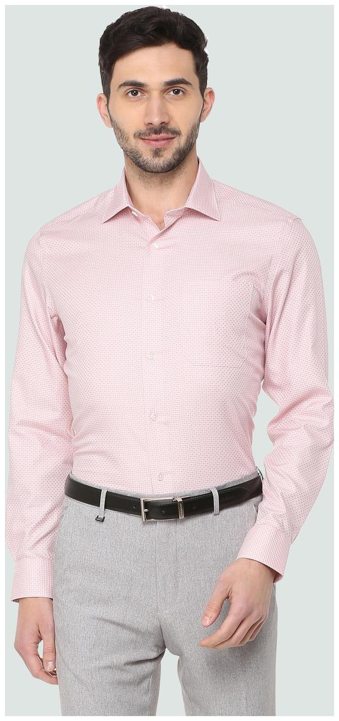 

Louis Philippe Men Regular fit Formal Shirt - Pink