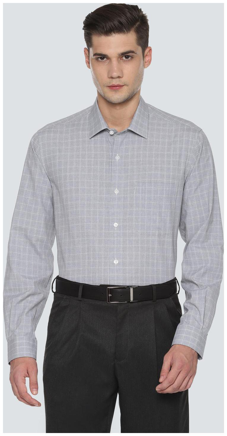 

Louis Philippe Men Slim fit Formal Shirt - Grey