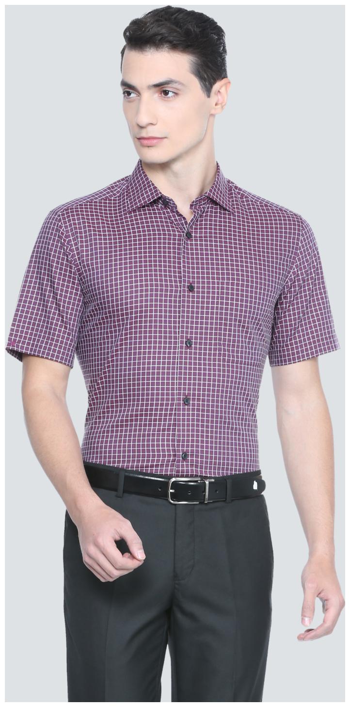 

Louis Philippe Men Slim fit Formal Shirt - Maroon