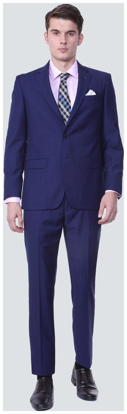 

Louis Philippe Blue Two Piece Suit