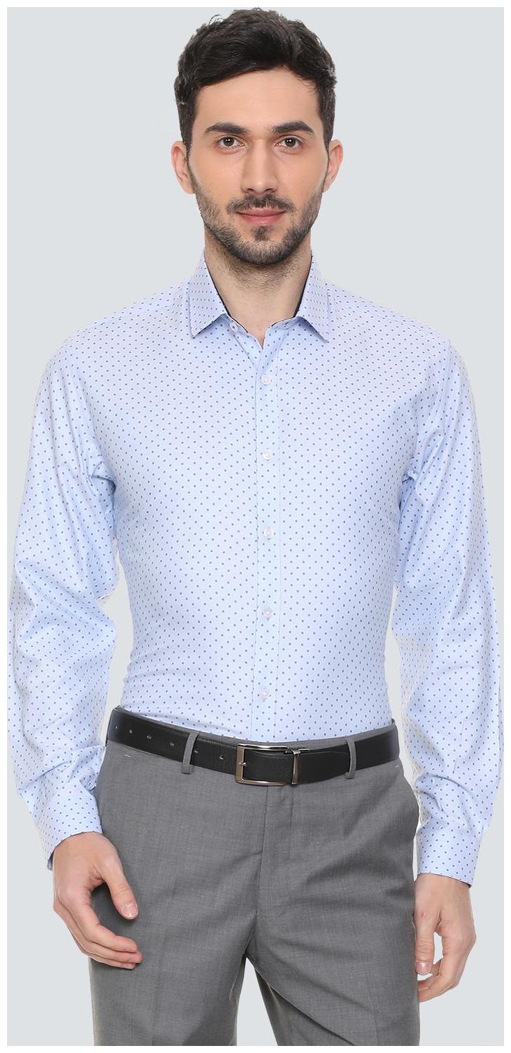 

Louis Philippe Men Slim fit Formal Shirt - Blue