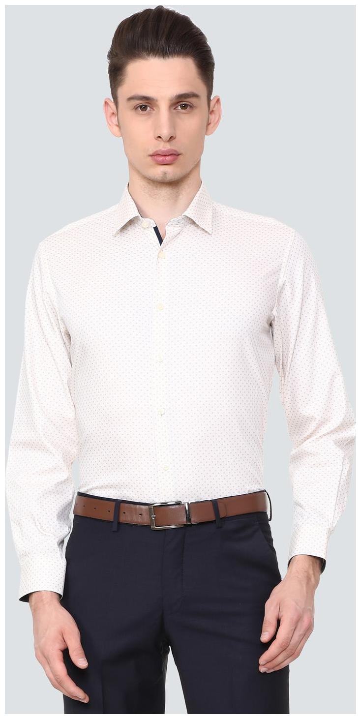 

Louis Philippe Men Slim fit Formal Shirt - White