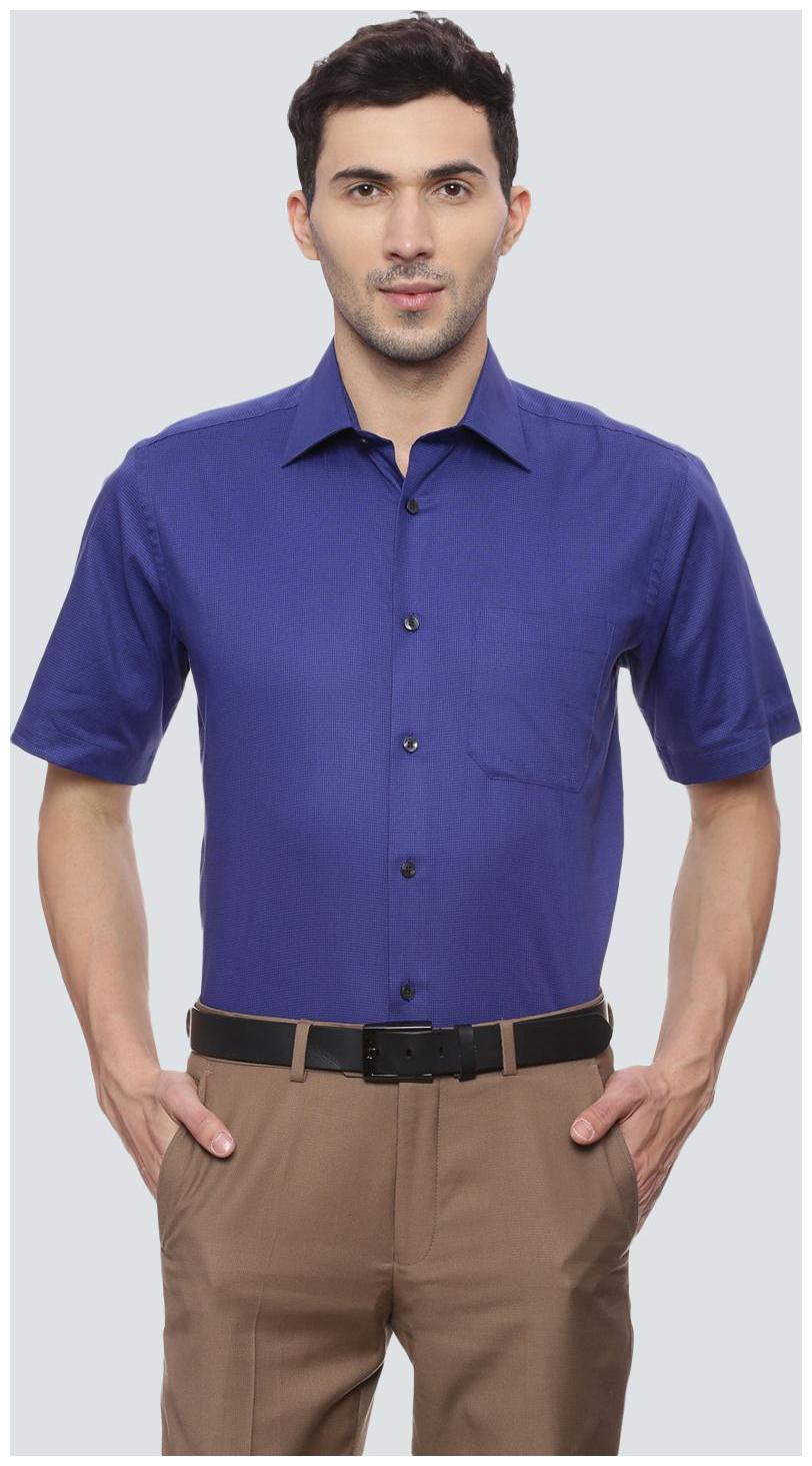 

Louis Philippe Men Slim fit Formal Shirt - Blue