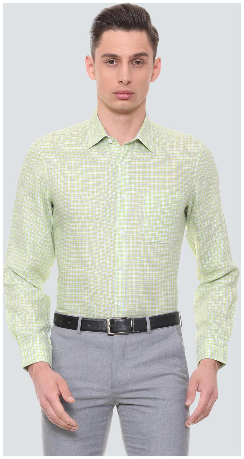 

Louis Philippe Men Slim fit Formal Shirt - Green