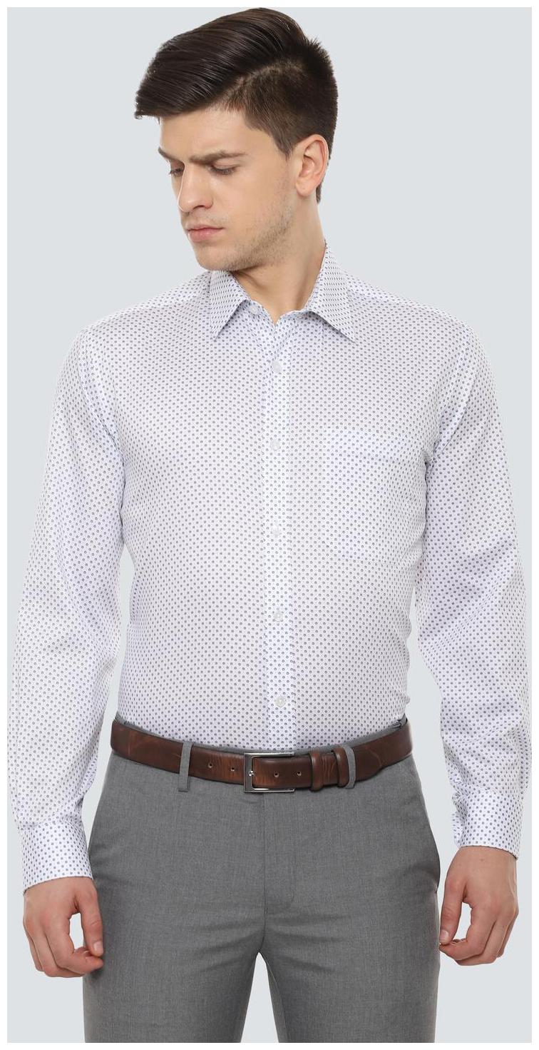 

Louis Philippe Men Slim fit Formal Shirt - White