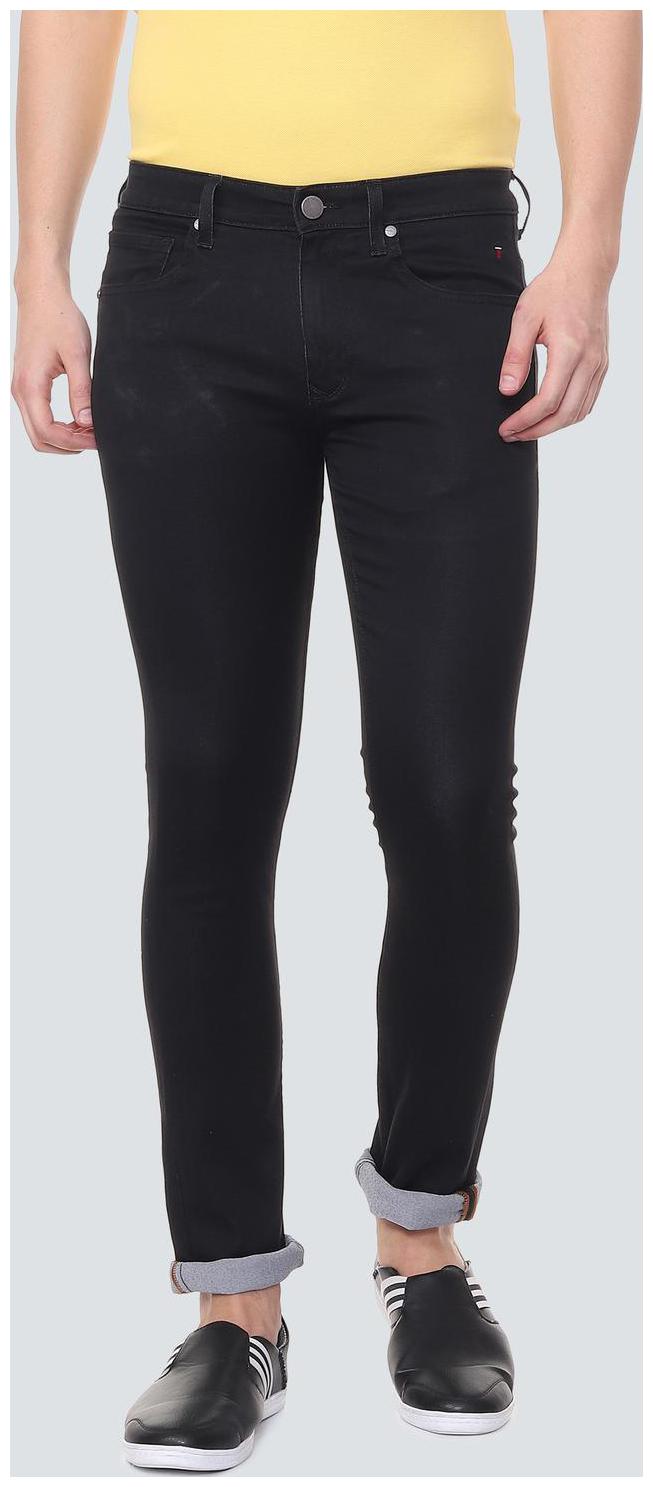 

Louis Philippe Men Black Slim Fit Jeans
