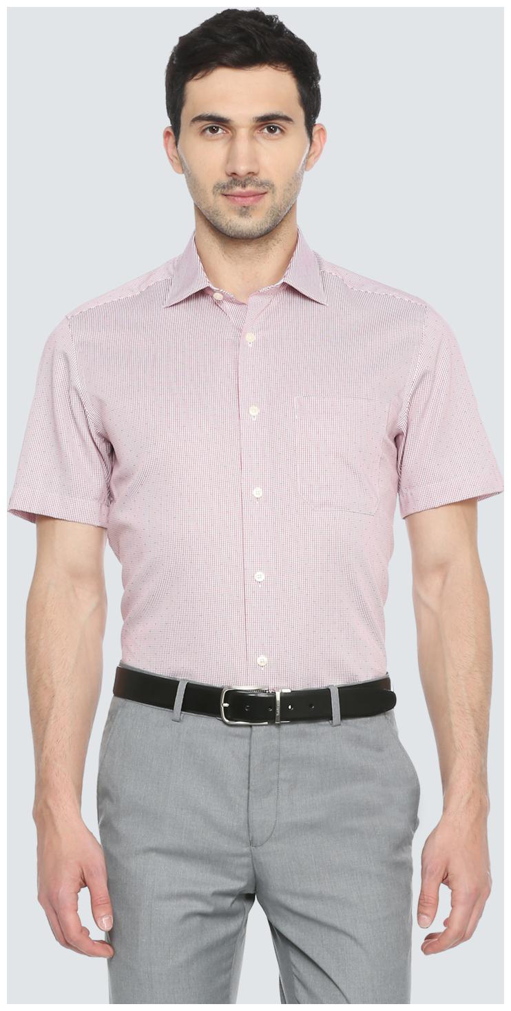 

Louis Philippe Men Slim fit Formal Shirt - Red