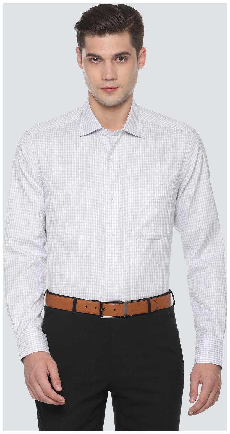 

Louis Philippe Men Regular fit Formal Shirt - Grey