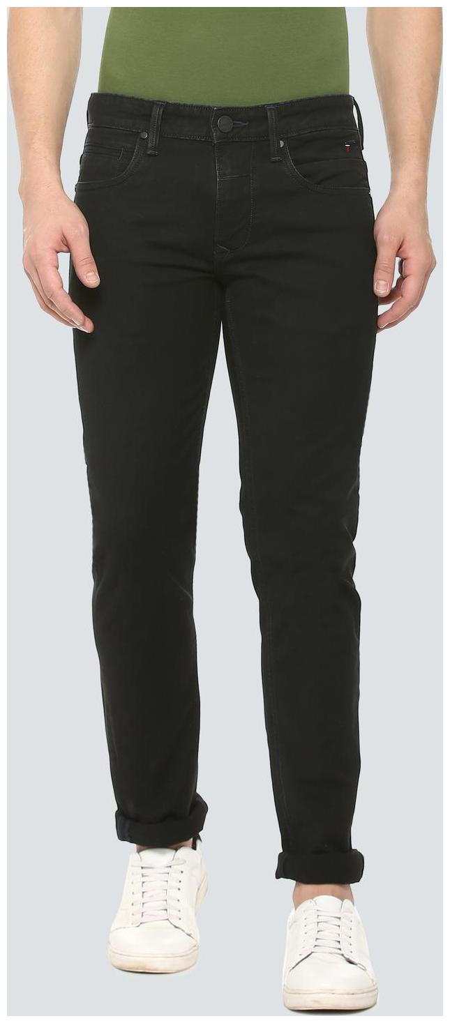 

Louis Philippe Men Black Slim Fit Jeans