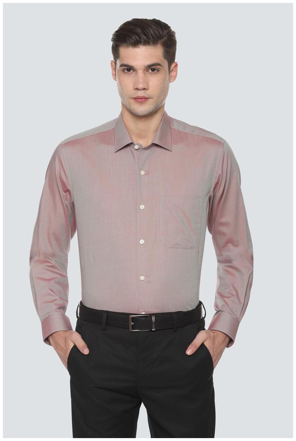 

Louis Philippe Men Slim fit Formal Shirt - Purple