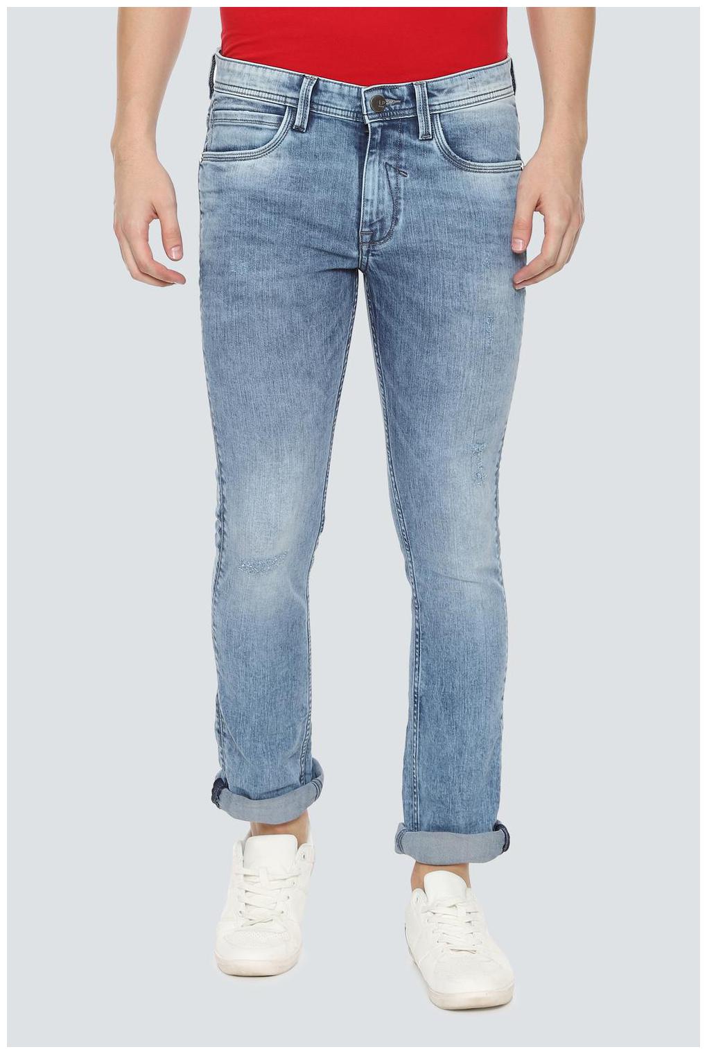 

Louis Philippe Men Blue Slim Fit Jeans