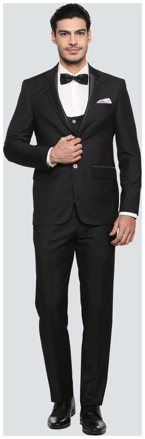 

Louis Philippe Black Three Piece Suit