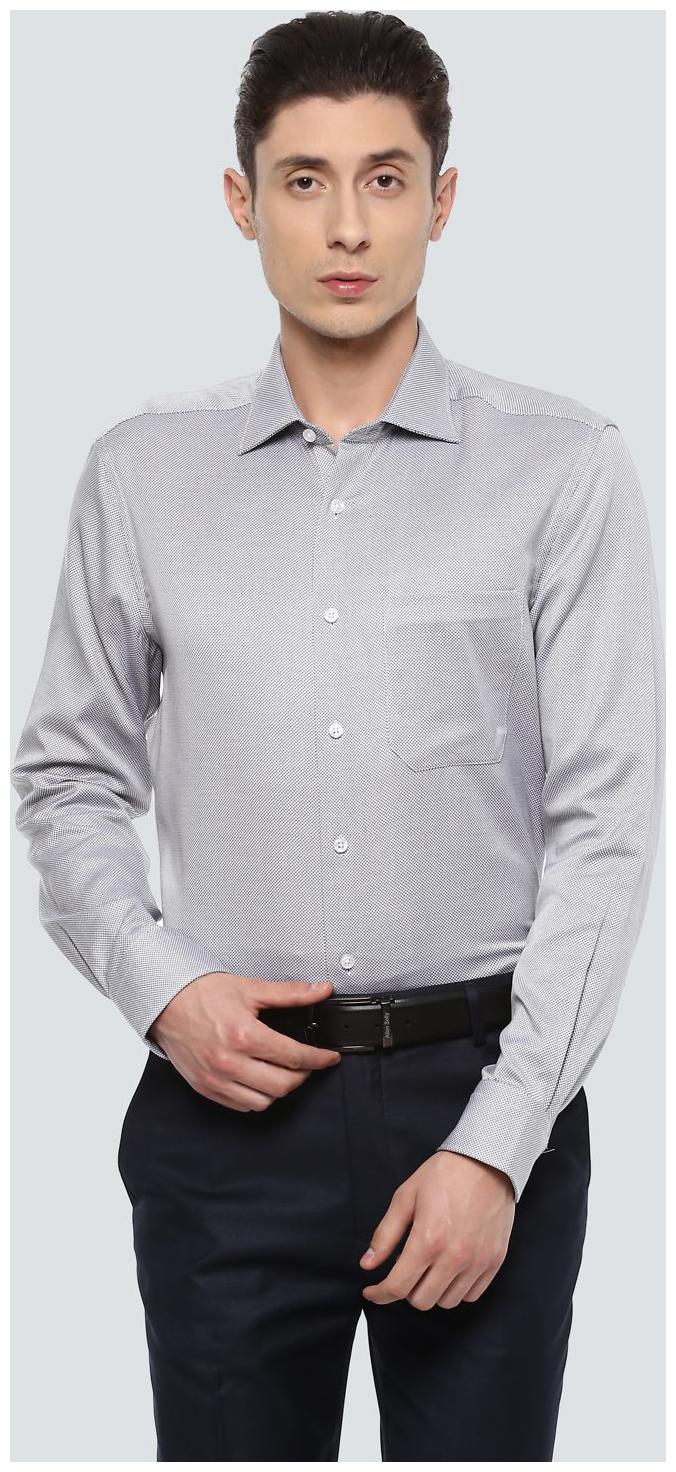 

Louis Philippe Men Slim fit Formal Shirt - Grey