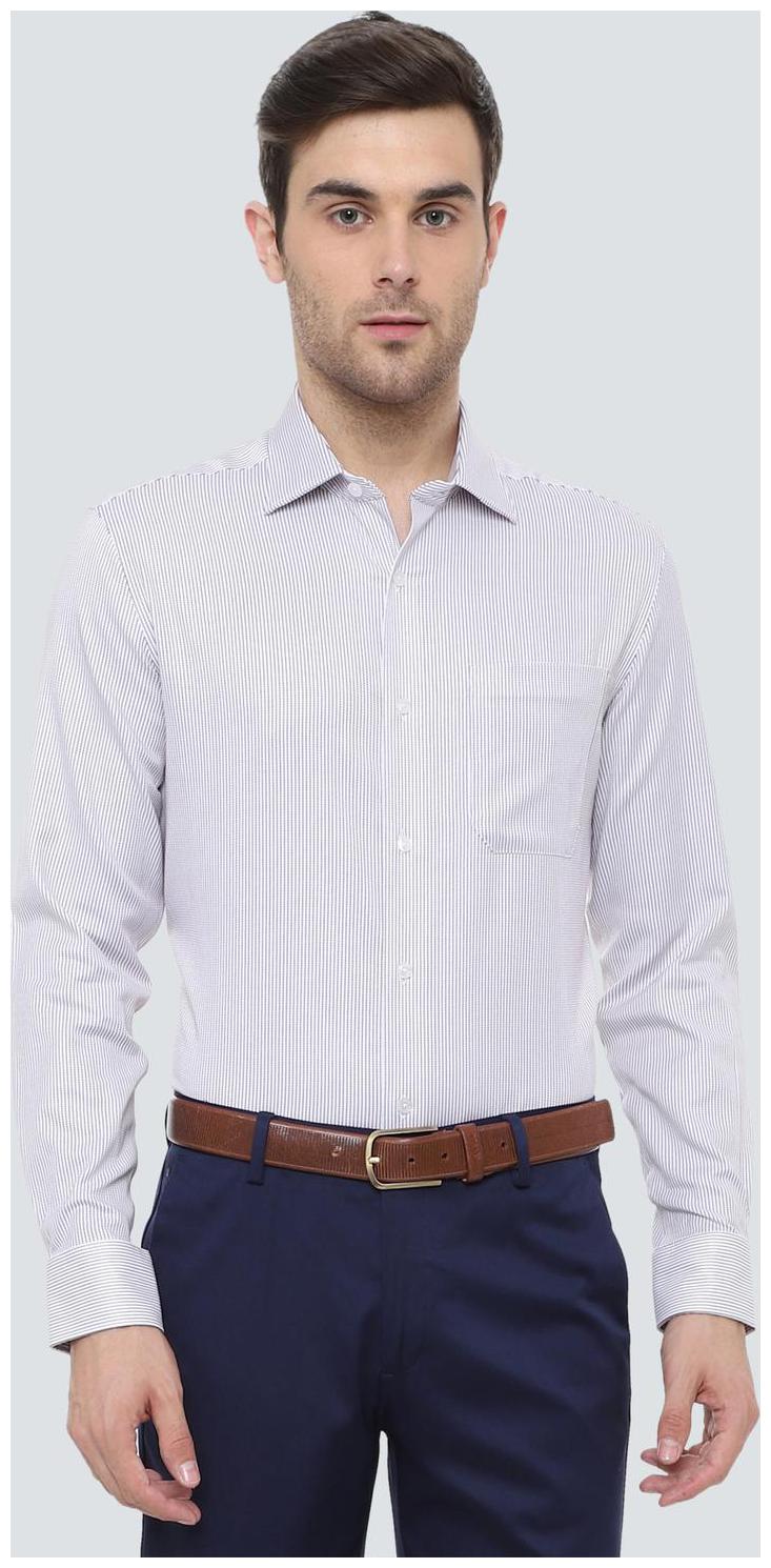 

Louis Philippe Men Regular fit Formal Shirt - White