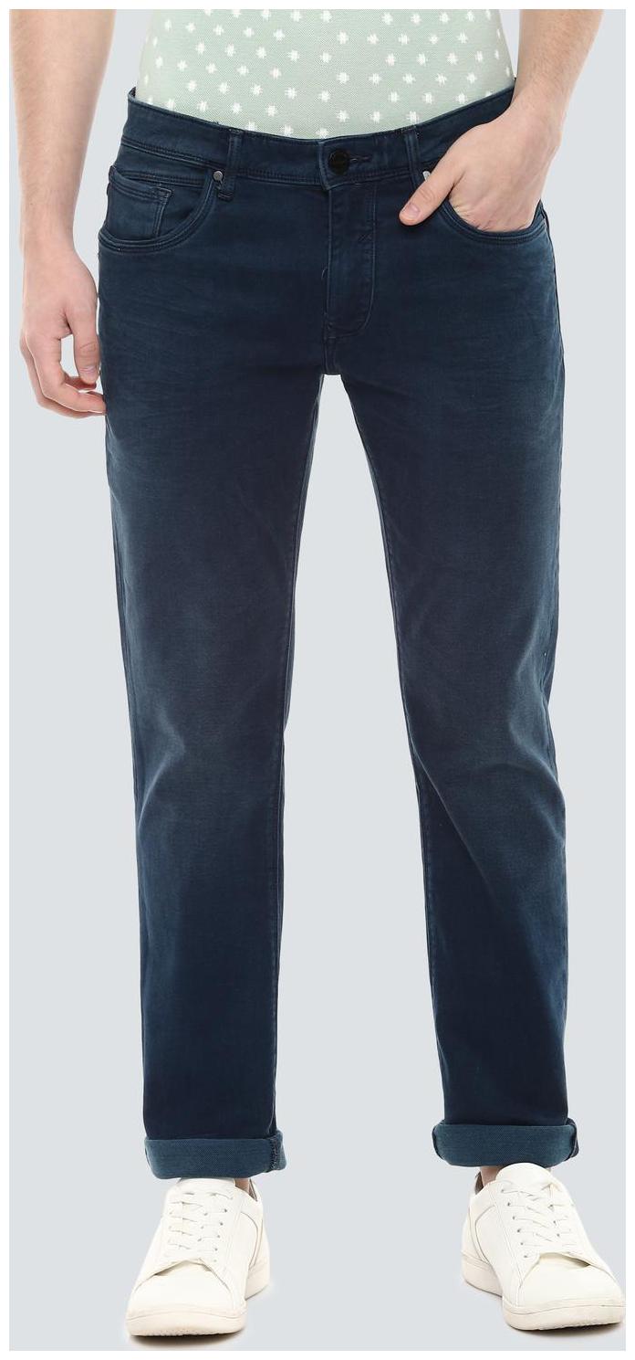 

Louis Philippe Men Navy Blue Slim Fit Jeans