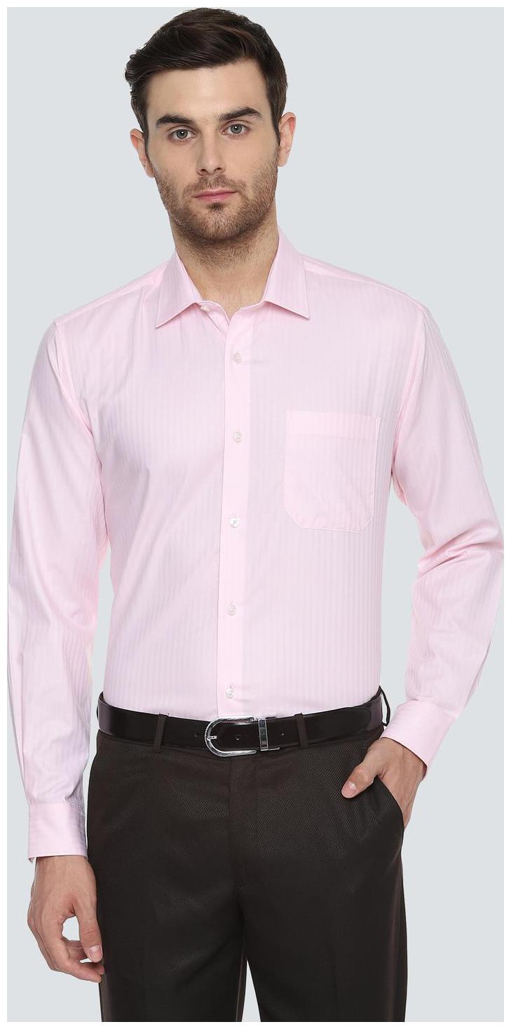 

Louis Philippe Men Slim fit Formal Shirt - Pink