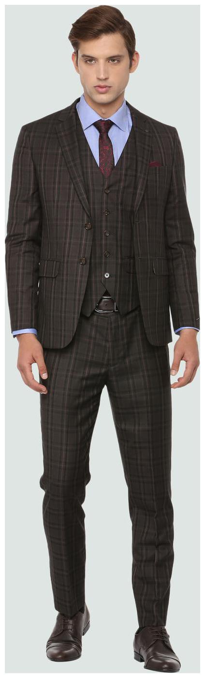 

Louis Philippe Grey Three Piece Suit